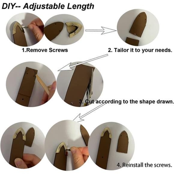 Y2KFASHN Leather Western Belts Country Belts With Buckle Cowboy Vintage Belts main image 6